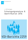  VDI Wissensforum GmbH - Schwingungsanalyse & Identifikation 2016
