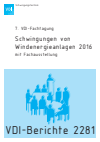  VDI Wissensforum GmbH - Schwingungen von Windenergieanlagen 2016