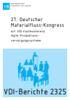  VDI Wissensforum GmbH - 27. Deutscher Materialfluss-Kongress
