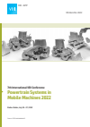  VDI Wissensforum GmbH - Powertrain Systems in Mobile Machines 2022