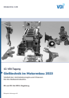 VDI Wissensforum GmbH - Gießtechnik im Motorenbau 2023