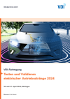  VDI Wissensforum GmbH - Testen und Validieren elektrischer Antriebsstränge 2024