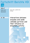 Ludmilla Derr - Interactions between enzymes and oxide colloidal particles and their influence on enzymatic activity