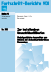 Benjamin Siegl - Zur Instationären Unwuchtidentifikation Modellgestütztes Auswuchten von Rotoren mit drehzahlveränderlichen Parametern