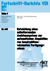 Thilo Breitsprecher - Entwicklung eines selbstlernenden Assistenzsystems zur automatischen Akquisition von konstruktionsrelevantem Fertigungswissen