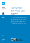 Jesko Hermann - Dynamische Generierung alternativer Fertigungsfolgen im Kontext von Production as a Service