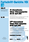 Hans Peter Lenz - 37. Internationales Wiener Motorensymposium 28. – 29. April 2016