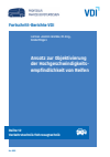 Larissa Jasmin Grabbe - Ansatz zur Objektivierung der Hochgeschwindigkeitsempfindlichkeit von Reifen