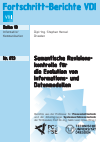 Stephan Hensel - Semantische Revisionskontrolle für die Evolution von Informations- und Datenmodellen
