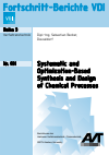 Sebastian Recker - Systematic and Optimization-Based Synthesis and Design of Chemical Processes