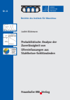 Judith Böckmann - Probabilistische Analyse der Zuverlässigkeit von Ufereinfassungen aus Stahlbeton-Schlitzwänden.
