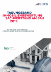 EIPOS GmbH, Dresden - Tagungsband Immobilienbewertung und Sachverstand am Bau 2019.