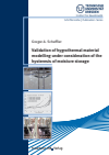 Gregor A. Scheffler - Validation of hygrothermal material modelling under consideration of the hysteresis of moisture storage.
