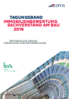 EIPOS GmbH, Dresden - Tagungsband Immobilienbewertung und Sachverstand am Bau 2016.
