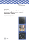 Selina Raumel - Detection of temperature in frictional contact by means of component-inherent sensors for enhanced wear prediction